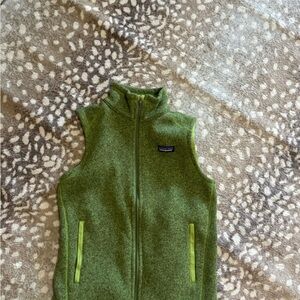 Green Fleece Vest